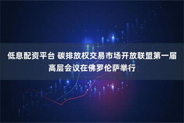 低息配资平台 碳排放权交易市场开放联盟第一届高层会议在佛罗伦萨举行